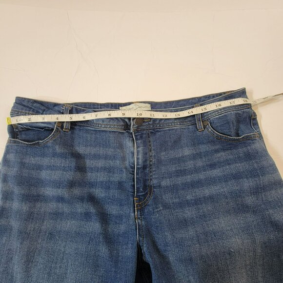 Est 1948 Denim Jeans, Women 16 Curvy, Blue Denim, Straight Leg, Cotton Blend,GUC - Picture 8 of 12
